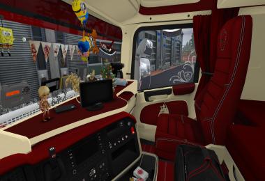 Custom interior skin for RJL Scania R 1.30