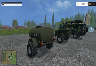 FS15 UAZ and Trailers Pack v1.0