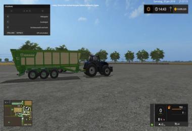 Krone TX560D with trailer hitch v1.0