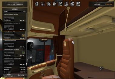 Scania RJL Leather Interior v1.0