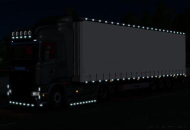 Scania V8 Truck And Krone Tralier w/LEDs v1.0