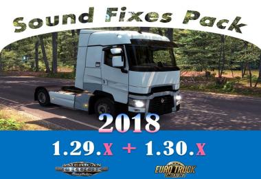 Sound Fixes Pack 2018 v1.0