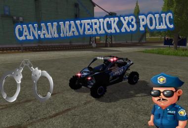 Can-Am Maverick X3 police v1.0