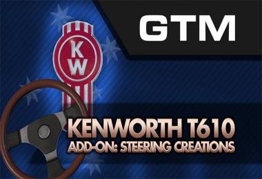 Kenworth T610 Addon: Steering Wheel Creations v1.0