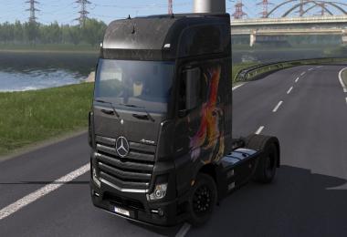 Mercedes Benz Actros 2014 - Rise Paintjob by l1zzy 1.30.x
