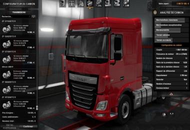 Modified Gearboxes for DAF Euro 6 v1.0