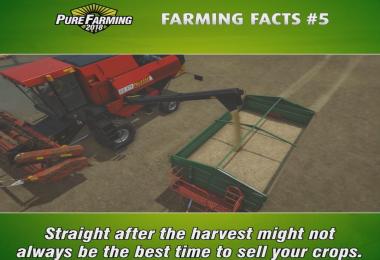 Pure Farming Facts #5: Stock Market