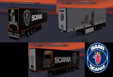 Saab and Scania Trailers by azannya26