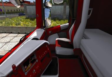 Scania R Red Interior 1.30.x