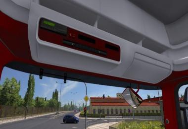 Scania R Red Interior 1.30.x