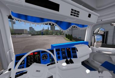 Scania RJL 4 Series | CMI White Blue Interior 1.30