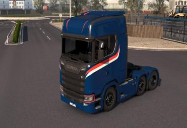 Scania S High Roof Simple Skin v1.0.1