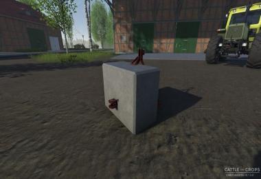 Concrete weight with tow pin v1.0