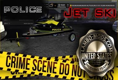 POLICE Jet ski Ski-doo GTR 215 v1.0