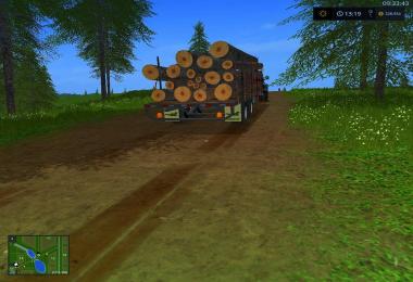 Goose neck logging trailer AutoLoad v1.0