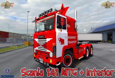 Scania 141 MTG + Interior v1.0
