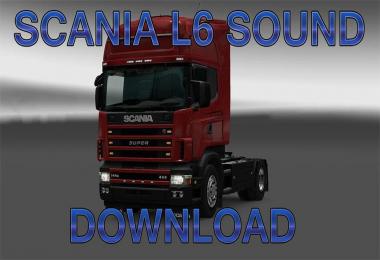 Scania L6 Open Pipe Sound reworked v1.1 [1.30.x]