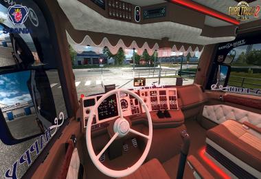 Scania T580 + Interior v1.0 by Caspian Custom Team 1.30.x