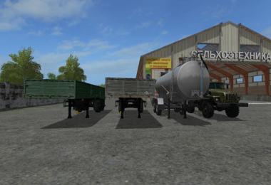 Ural Truck and semitrailers v1.0