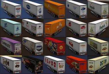 Variety of food trailers v1.0