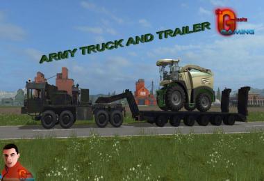 ARMY TRUCK and TRAILER v1.0
