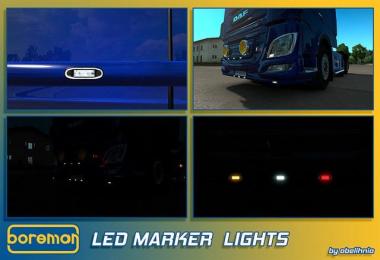 [ATS/ETS] Boreman LED Marker Lights v1.2