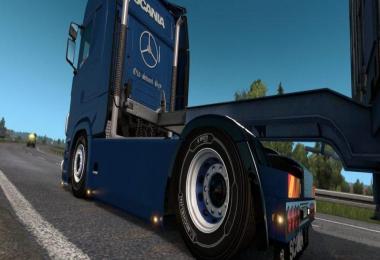 Back Exhaust for Scania S v1.0