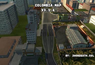 Colombia Map v3.1.6 (ETS2 1.30.x)