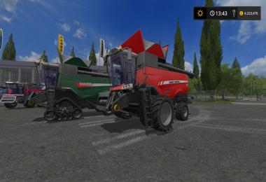 Fendt and Massey combine pack updated by Stevie