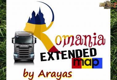 Romania Extended Map v1.3 EV by Arayas 1.30.x