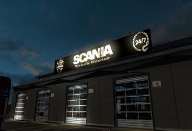 Scania Truck Center Garage v1.0