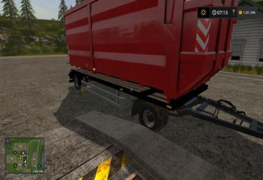 Scania V8 hook lift with rail trailer v1.0.4.4