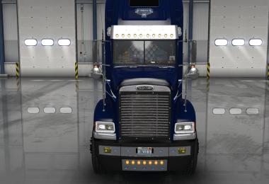 Uncle D Logistics VTC Freightliner FLD V2.0 ONLY Blue Skin v1.2