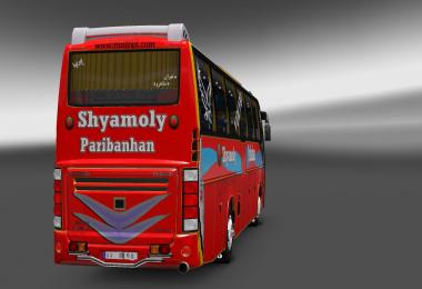 Volvo B12BTX Bus + Passenger + BD Shyamoly Bus Skin v1.0