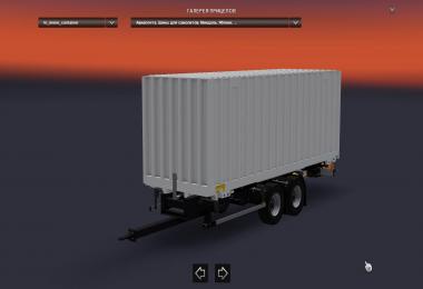 2 BDF (tandem) trailer Schmitz and Krone v1.0