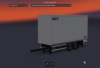 2 BDF (tandem) trailer Schmitz and Krone v1.0