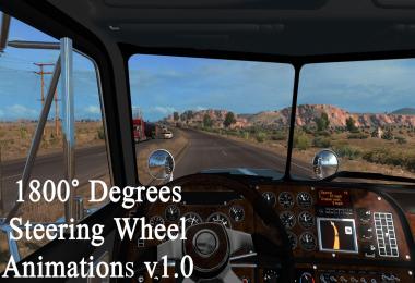 1800 Degrees Steering Wheel Animations v1.0