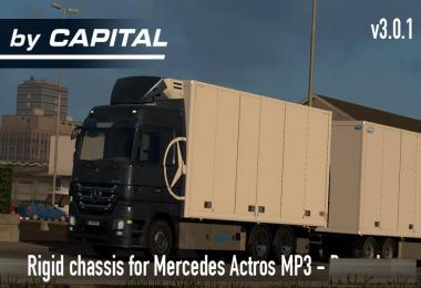 Rigid Chassis for Mercedes Actros MP3 Reworks – ByCapital v3.0.1