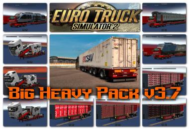 Big Heavy Pack ETS2 v3.7 1.31