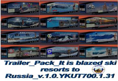 Pack trailers Ski resorts of Russia v1.0