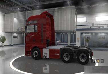 Reworked MAN TGX 6x4 Chassis v1.0