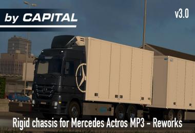 Rigid Chassis for Mercedes Actros MP3 Reworks – ByCapital v3.0