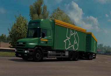 Rigid chassis for RJL Scania T & T4 (Kraker / NTM / Ekeri) v3.0.1