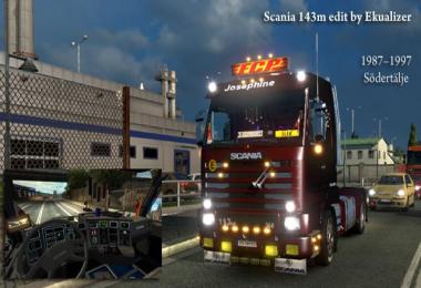 Scania 143m – Edit by Ekualizer patch – 1.31.x
