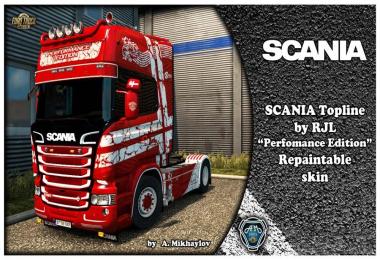Scania Perfomance Edition Skin for RJL v2.2.2