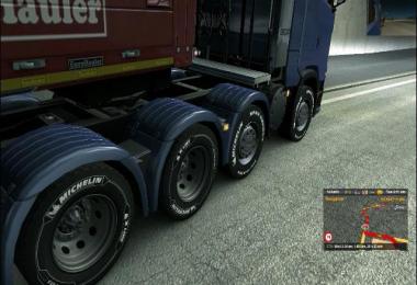 Scania R and S 8x4 chassis SCS Soft Updated v1.0