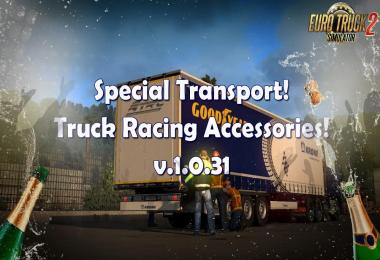 Special Transport! GOODYEAR! Truck Racing Accessories 1.31.x