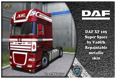 DAF XF 105 Metallic 02 Skin 1.31