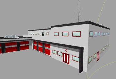 Caserne Pompiers 3D Placeable v1.0