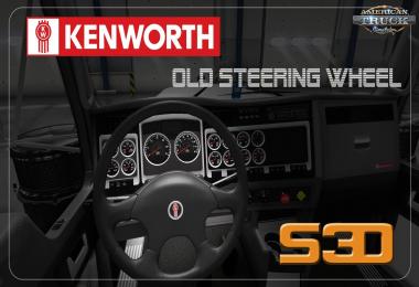 Old Kenworth Steering Wheel model for ATS 1.31.x
